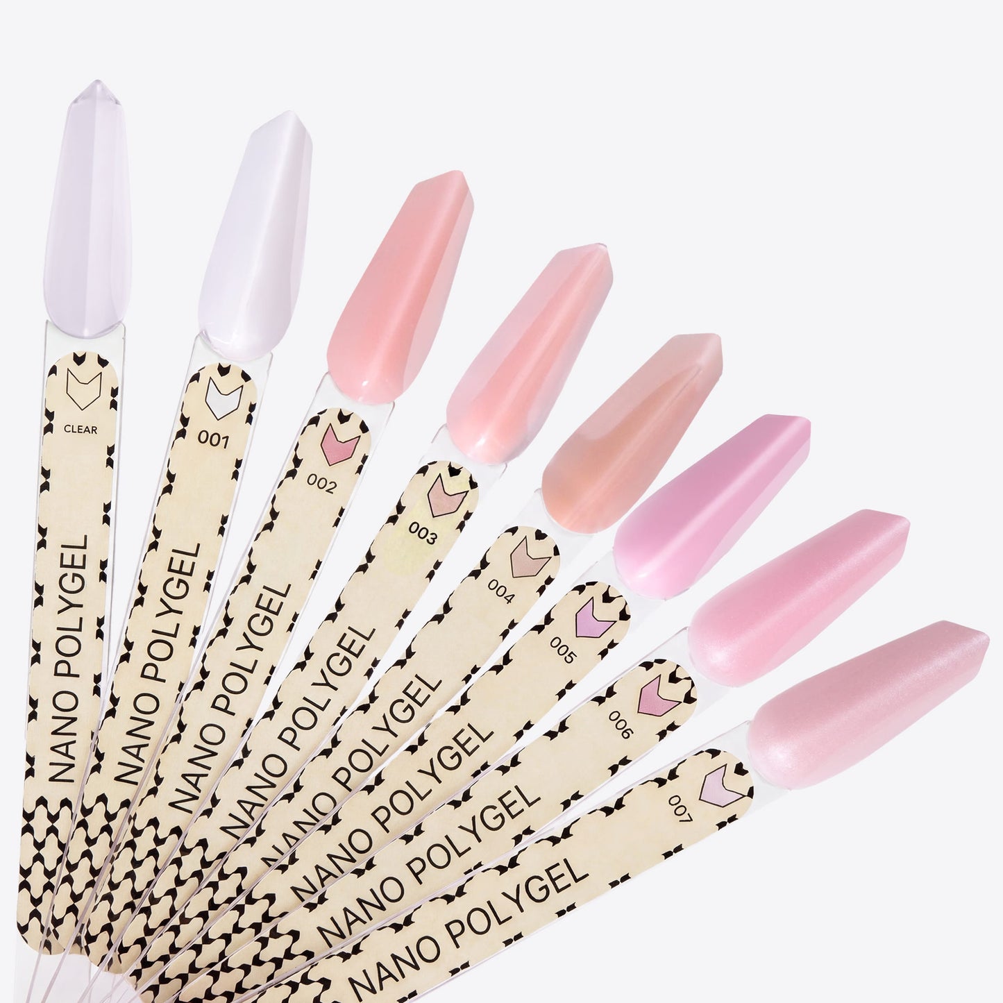 Полігель F.O.X Poly gel Nano 005, (тюб) рожевий