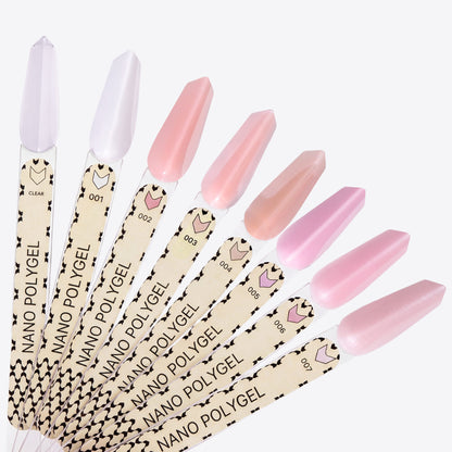 Полігель F.O.X Poly gel Nano 005, (тюб) рожевий