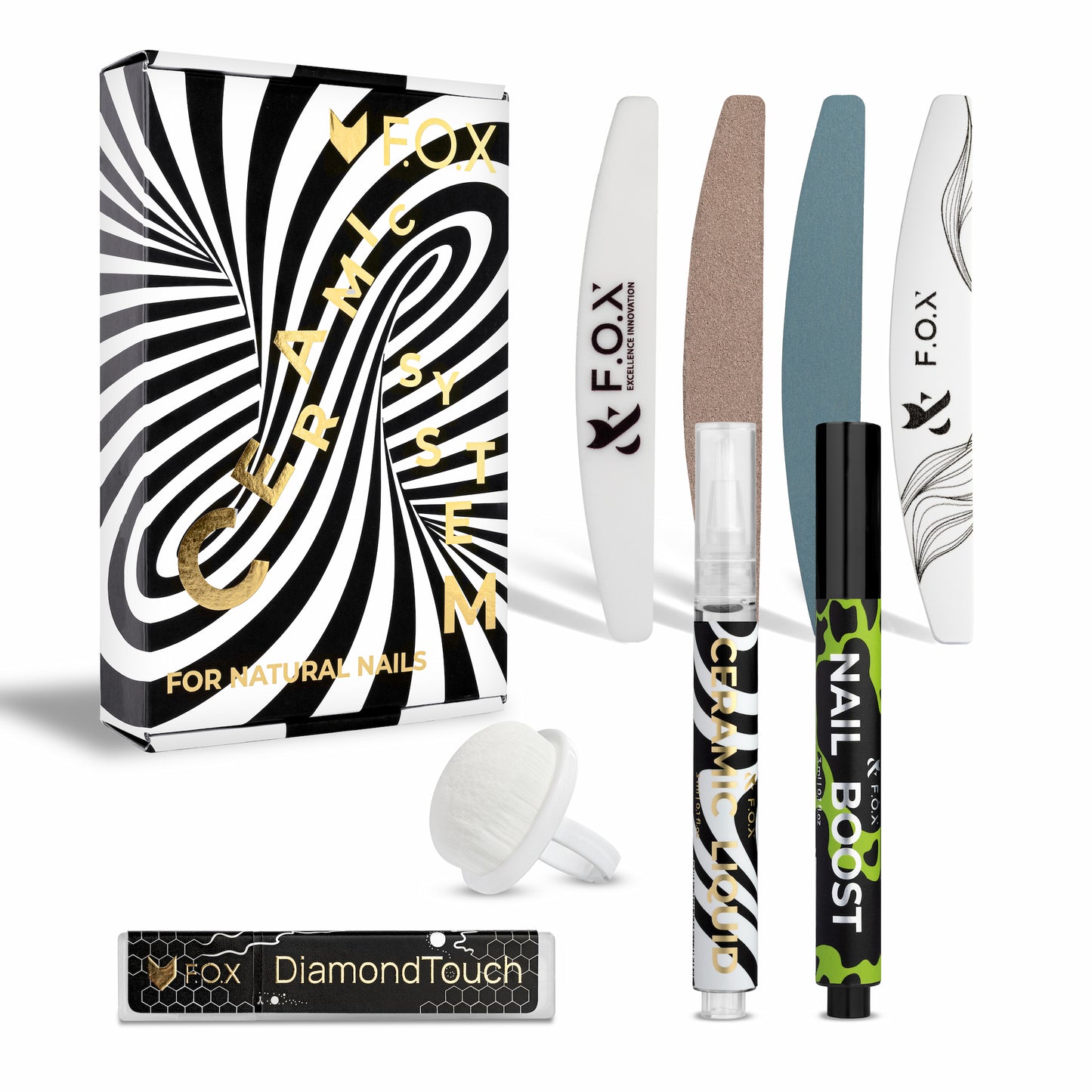 Набір Керамічна система для натуральних нігтів F.O.X Ceramic System for natural nails