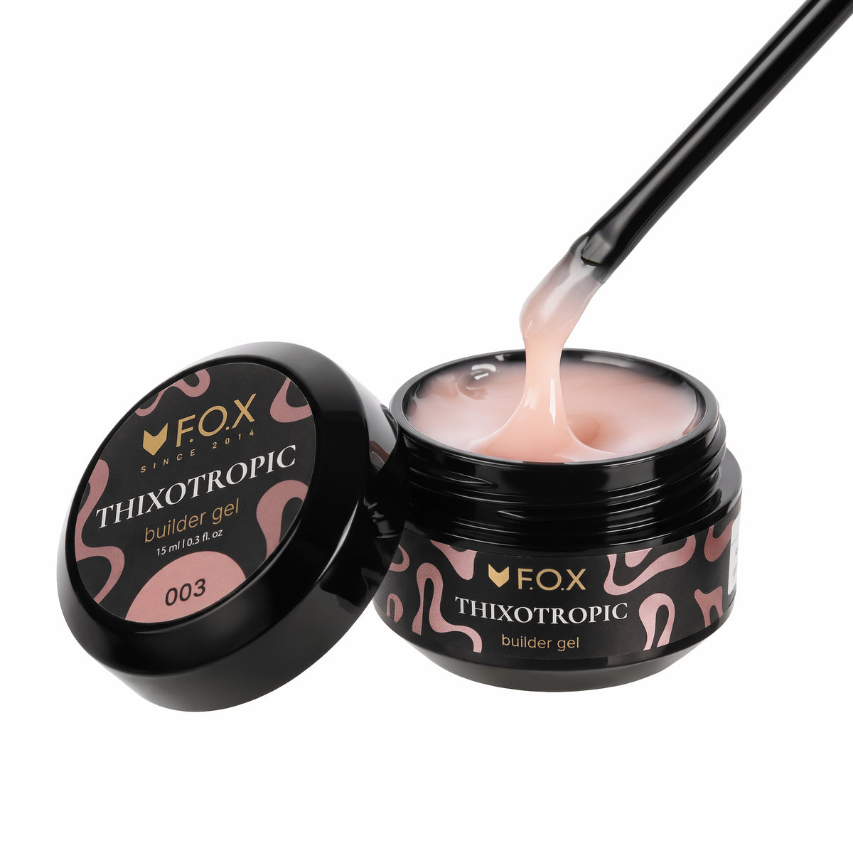 Білдер гель F.O.X Thixotropic 003, 15 ml (бежевий)