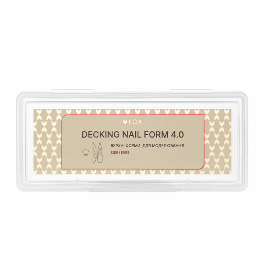 Верхні форми для моделювання F.O.X Decking Nail form 4.0 Едж (28 шт.)