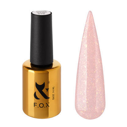 Базове покриття з поталлю F.O.X Tonal Cover Base 016, 14 ml