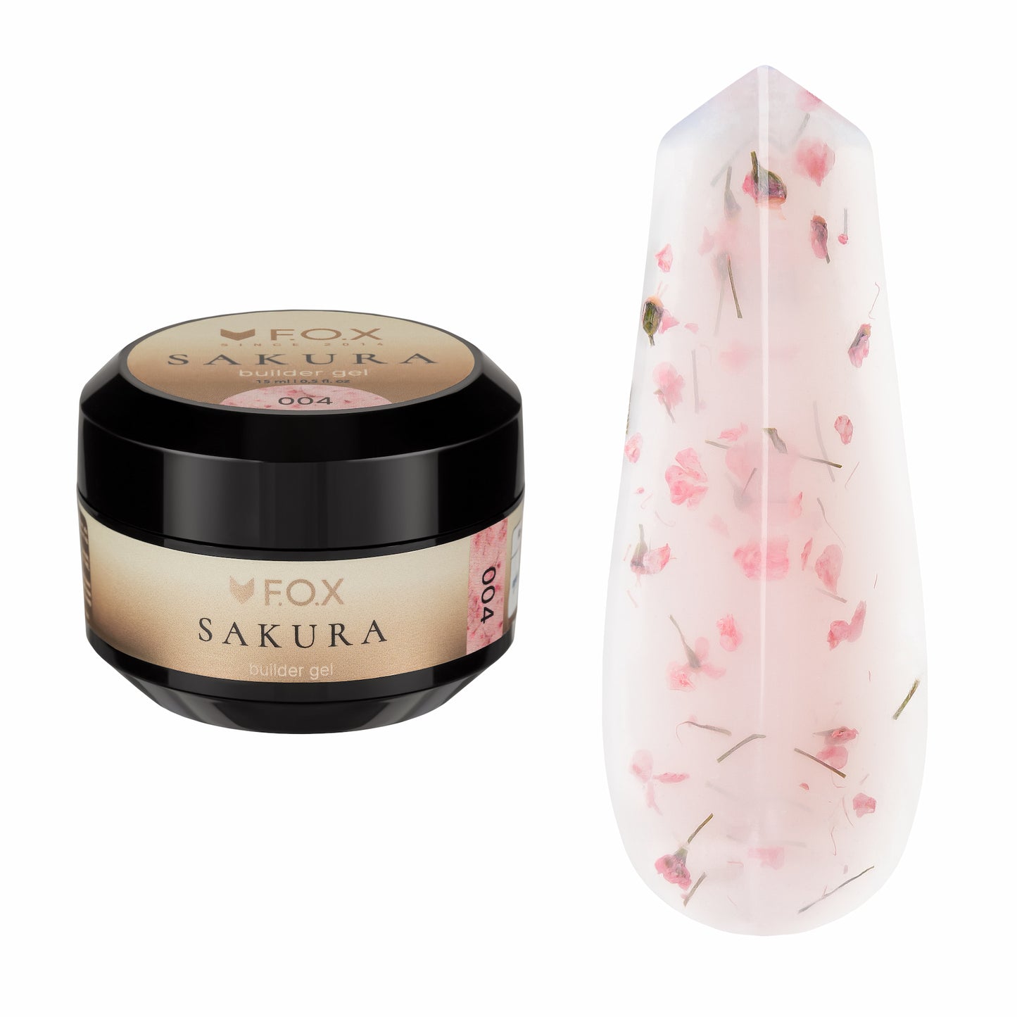 F.O.X Sakura builder gel 004, 15 ml