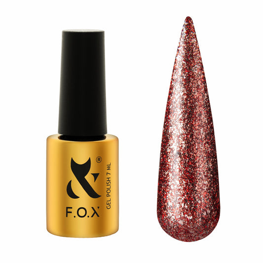 Гель-лак  F.O.X Moulin Rouge 007 (Brilliance), 7 ml