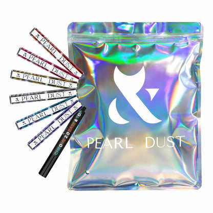 Набір Pearl Dust F.O.X ( 6 втирок +база Chrome 2.0 base&top 3 ml)