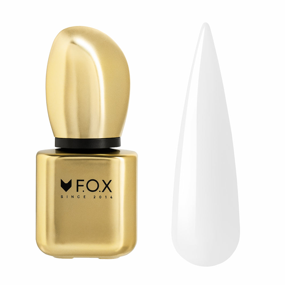Гель-лак F.O.X Keratin Ultra White, 9 ml