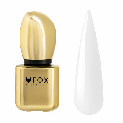 Гель-лак F.O.X Keratin Ultra White, 9 ml