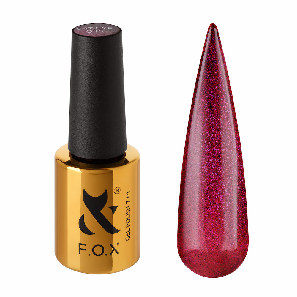 Гель-лак F.O.X Cat Eye 011, 7 ml