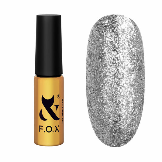 Гель-лак F.O.X gel-polish Brilliance 2.0 (Art brush 0,1) 001, 5 ml
