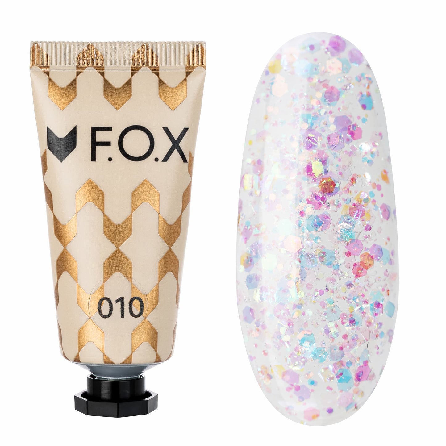 Полігель F.O.X Poly gel Nano 010, (тюб) 15 ml