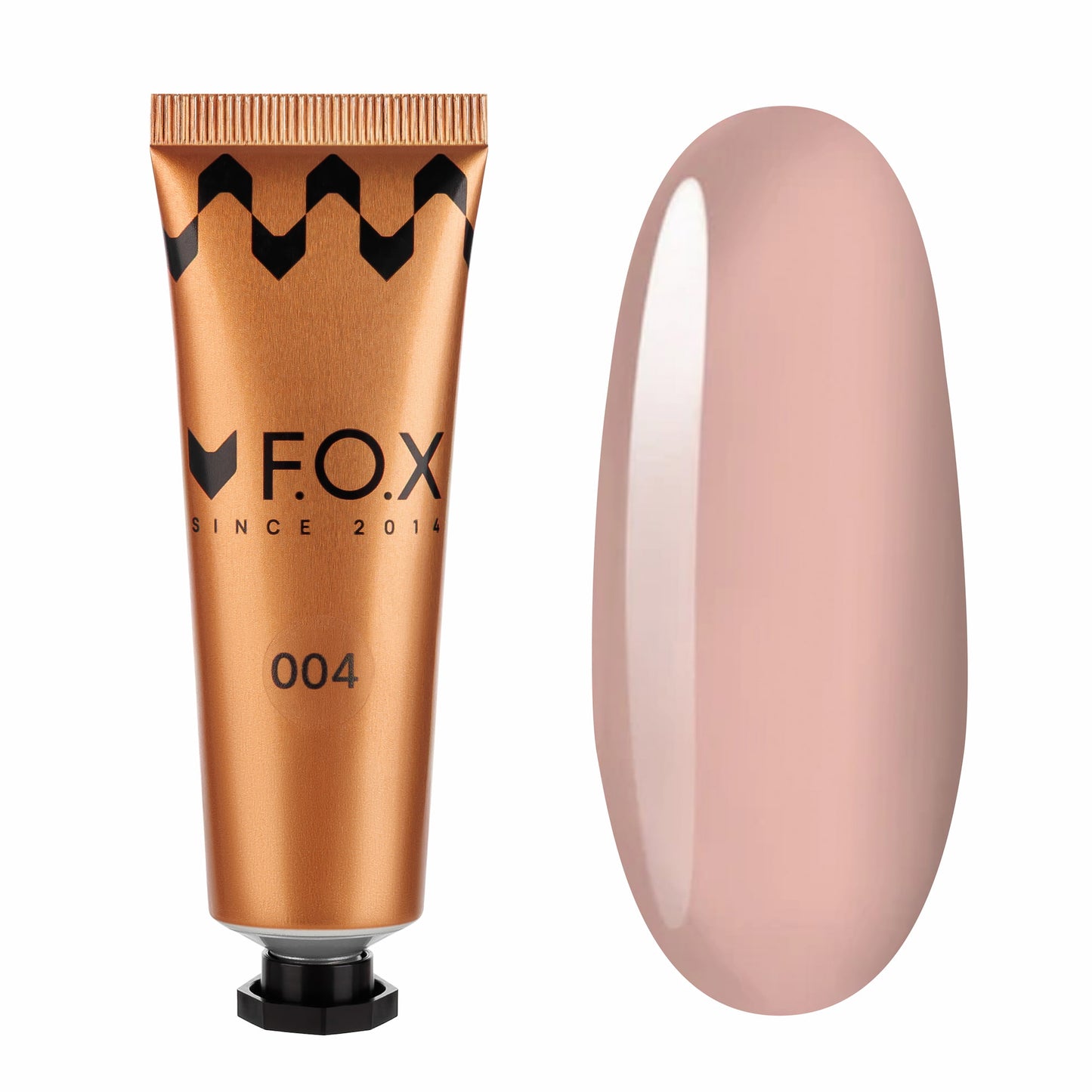 Полігель F.O.X Poly gel Nano 004, (тюб) бежевий