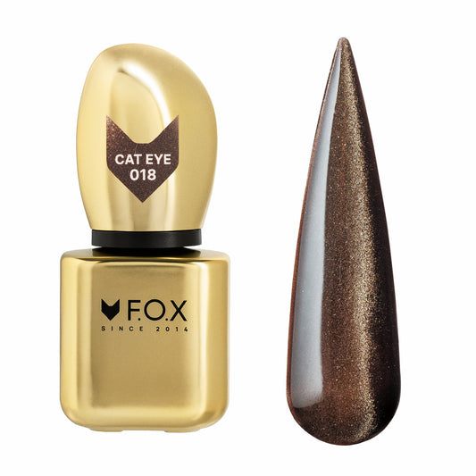 Гель-лак F.O.X Cat Eye 018, 9 ml