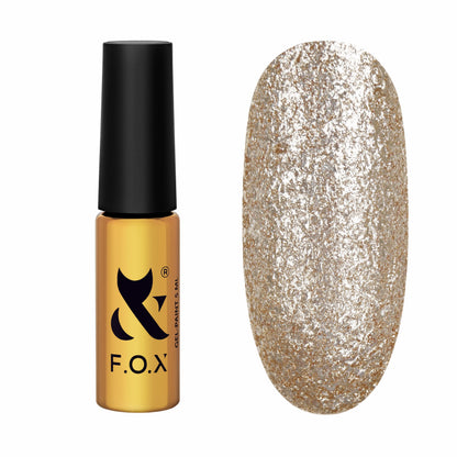 Гель-лак F.O.X gel-polish Brilliance 2.0 (Art brush 0,1) 002, 5 ml