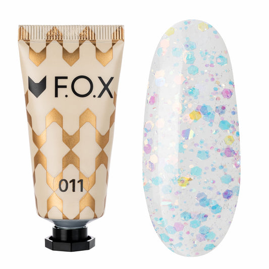 Полігель F.O.X Poly gel Nano 011, (тюб) 15 ml