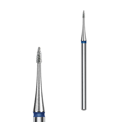 Фреза діамантова полум'я міні синє діаметр 1 мм, Staleks