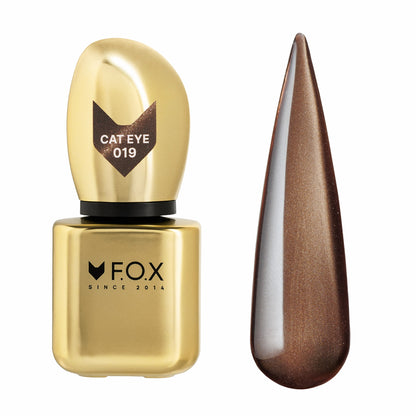 Гель-лак F.O.X Cat Eye 019, 9 ml