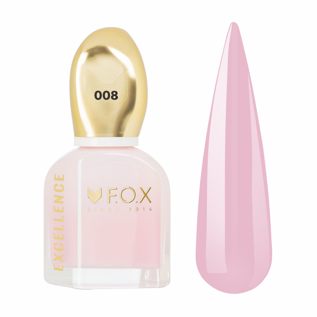 Лак F.O.X Nail polish 008, 12 ml