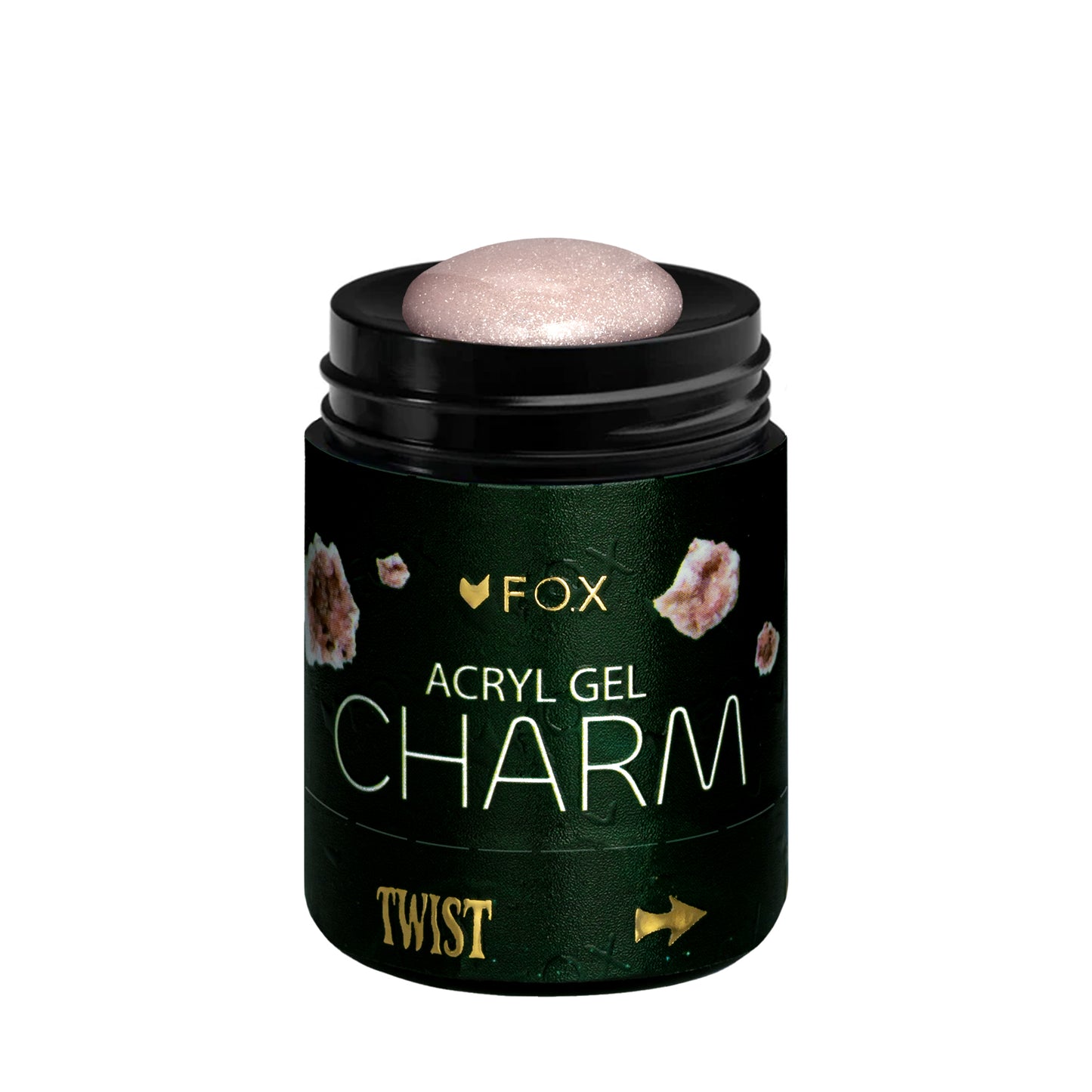 F.O.X Acryl gel Charm 009, Quartz, 20 ml