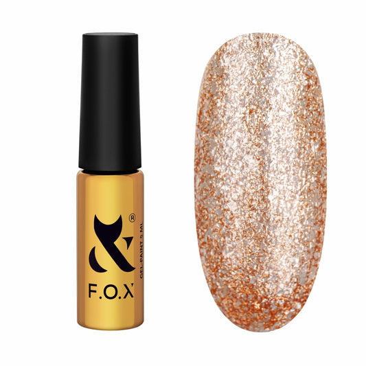 Гель-лак F.O.X gel-polish Brilliance 2.0 (Art brush 0,1) 004, 5 ml