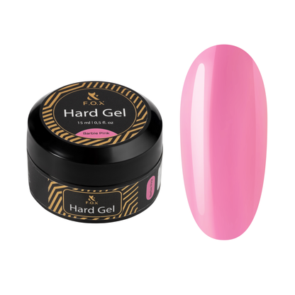 F.O.X Hard gel Barbie Pink, 15 ml