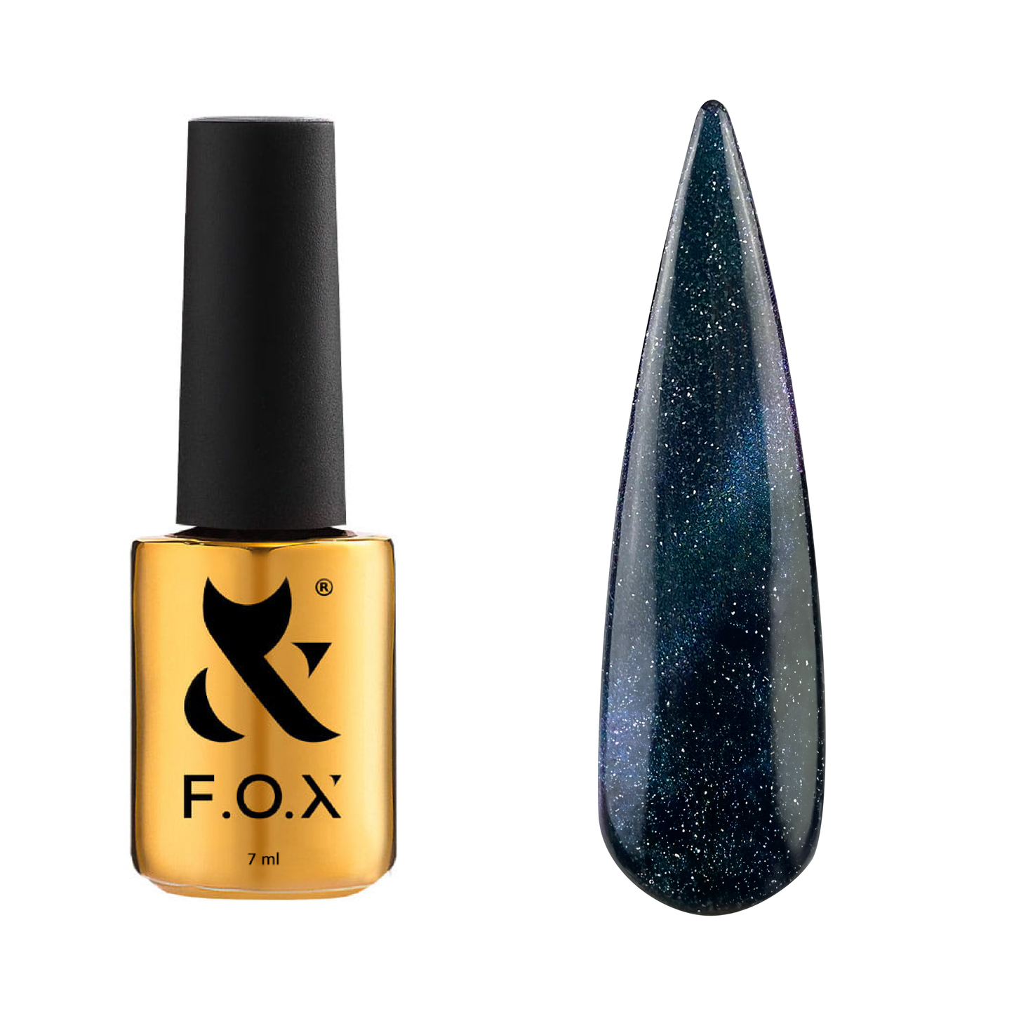 Гель-лак F.O.X Cat Eye Galaxy 003, 7 ml