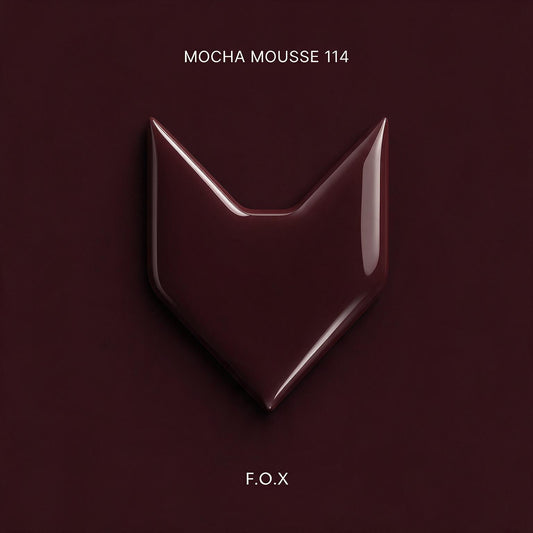 Гель-лак F.O.X Keratin Mocha Mousse 114, 9 ml