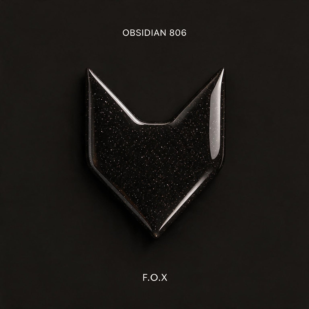 Гель-лак F.O.X Keratin Obsidian 806, 9 ml