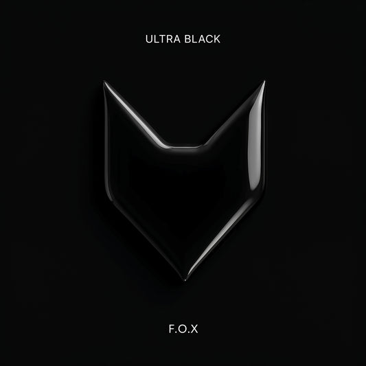 Гель-лак F.O.X Keratin Ultra Black, 9 ml