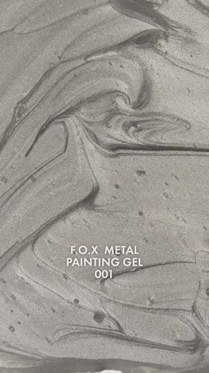 F.O.X Metal painting gel колекція із 3 шт