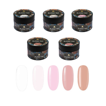 Builder Gel 5 Color Set - F.O.X